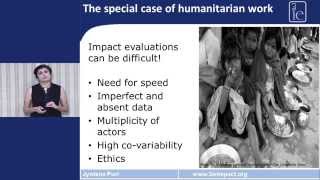 Assessing the impact of humanitarian relief assistance |Jyotsna Puri