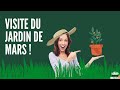 Visite du jardin de mars