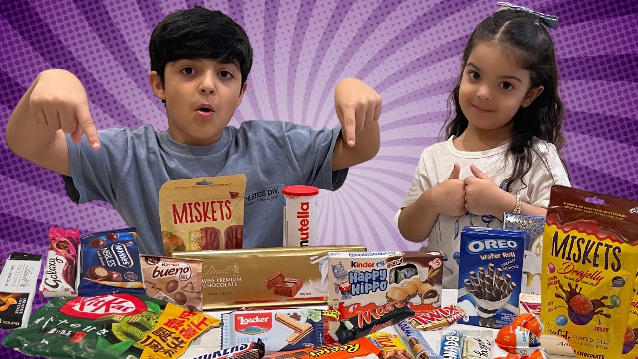 جربنا كل انواع شوكولاته السوبر ماركت !! مقلبتهم 😱😂