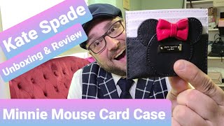 Kate Spade and Disney Minnie Mouse Card Case Review