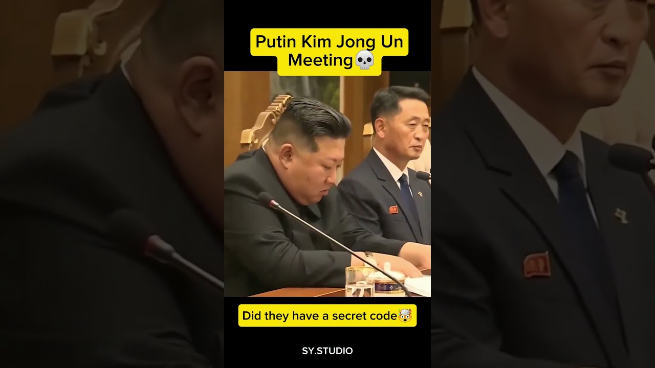 Putin KimJungUn Secret Code Meeting Russia Northkorea