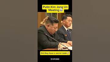 Putin KimJungUn Secret Code Meeting Russia Northkorea 