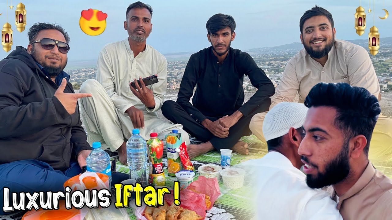 Luxurious Iftar With Friends On Top Mountain 😍 || Kashmir Rang || Faisal Jhaan