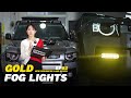 Ep82 2024 new defender l663 new golden eye fog lamp by summer auto parts