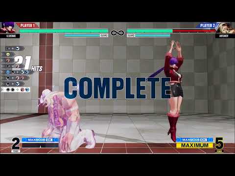 KOF XV - Orochi Shermie Combo Trials