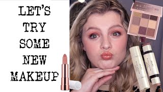 LET'S TRY SOME NEW MAKEUP// GRWM WITH A FEW NEW THINGS..