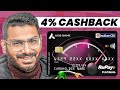 Axis bank indian oil credit card  4 cashback on fuel