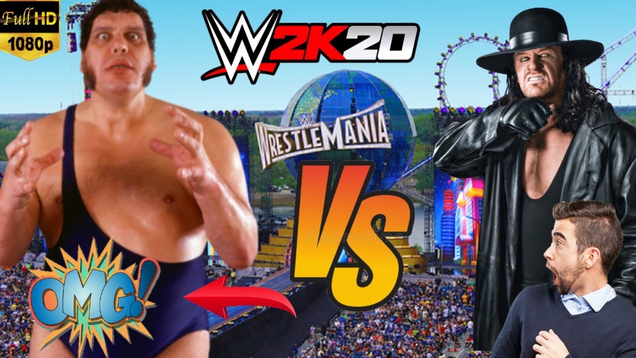 THE UNDERTAKER VS ANDRE THE GAINT ! LAST MAN STANDING MATCH