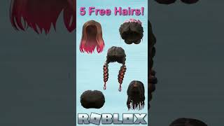 5 NEW ROBLOX FREE HAIRS- 😍💖 *Sunsilk City* 