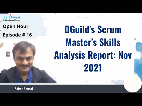 OGuilds Scrum Masters Skills Analysis Report Nov 2021