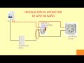 Como Instalar Extractor aire en Servicios Higienicos