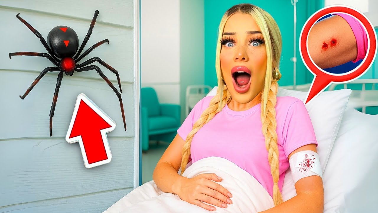 ICH wurde von einer GIFT SPINNE GEBISSEN… 😳