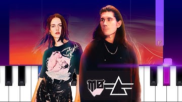 Gryffin & MØ - Reckless  (Piano Tutorial)