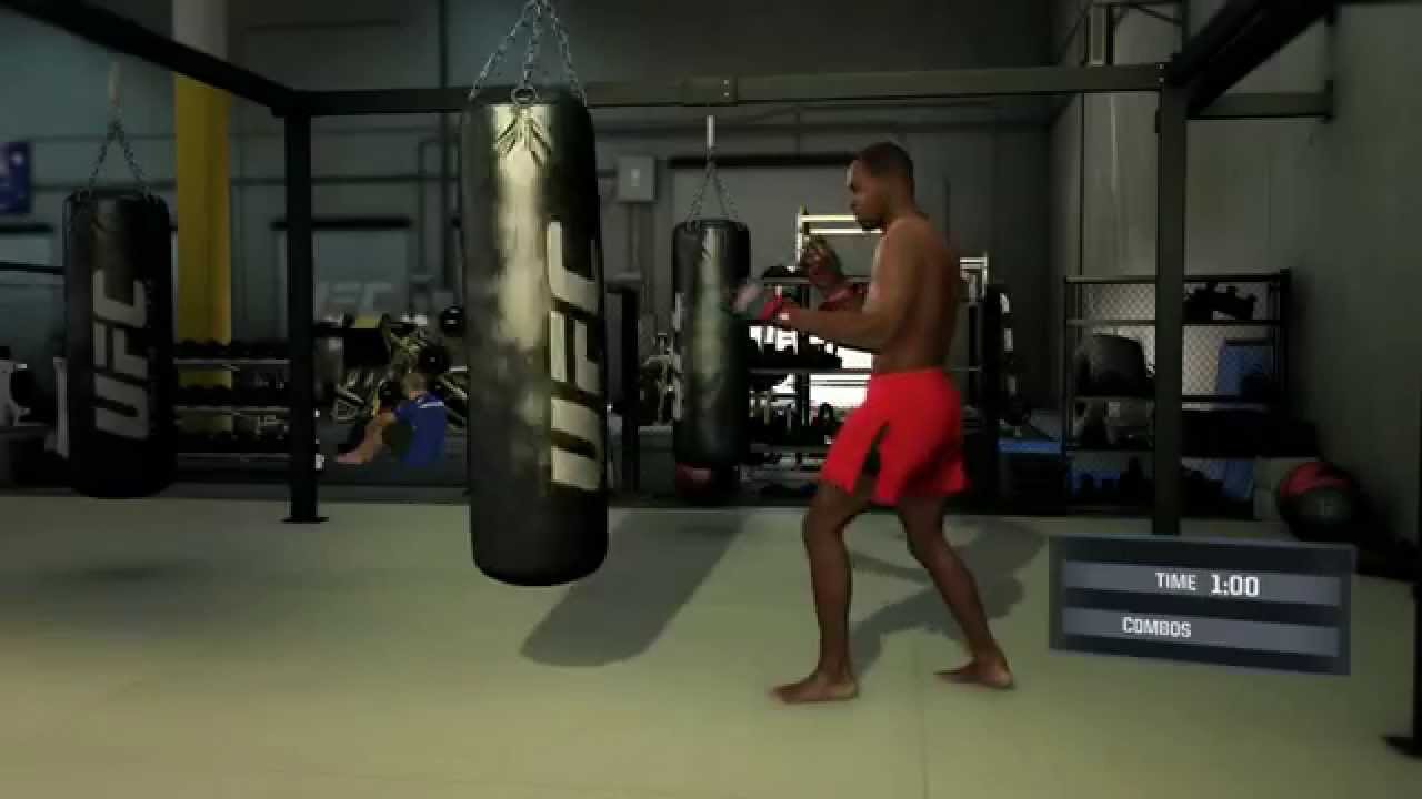 ufc boxing bag and stand