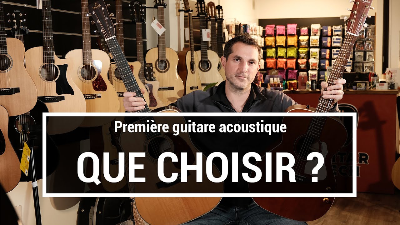 Comment choisir sa première guitare acoustique / folk ? - Conseil de Luthier