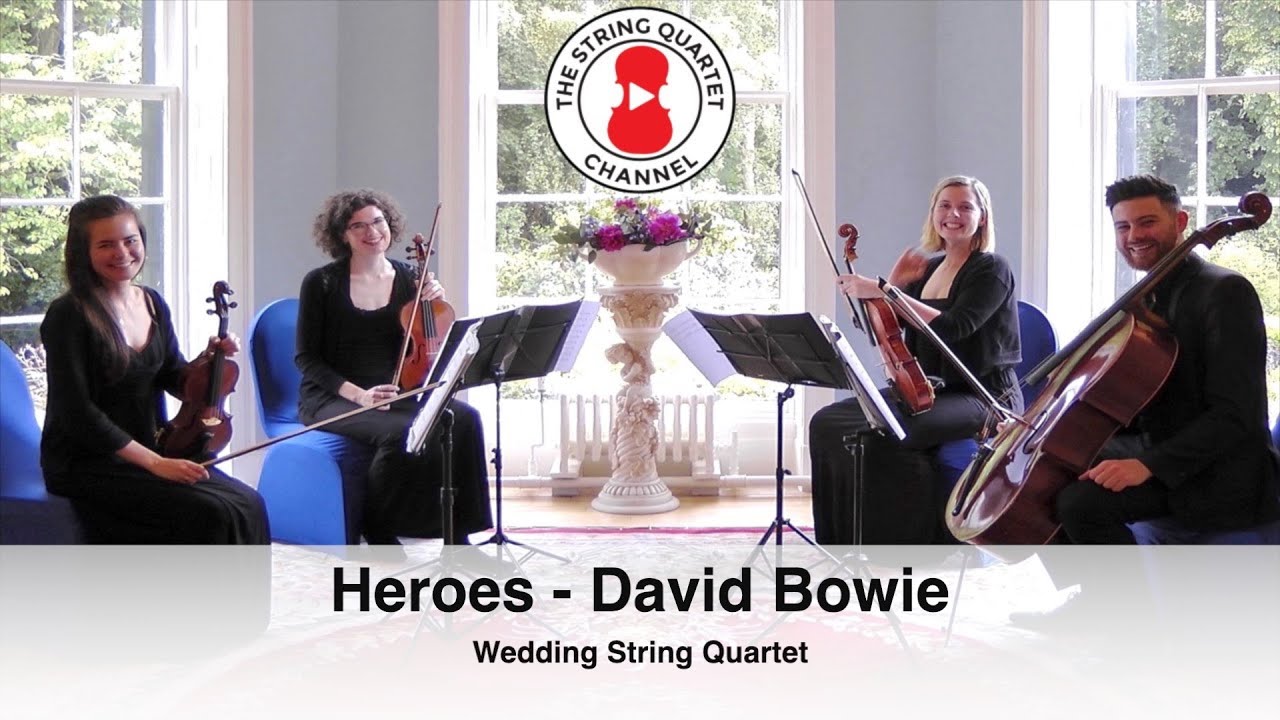 Watch Heroes (David Bowie) Wedding String Quartet on YouTube Watch Heroes (David Bowie) Wedding String Quartet on YouTube