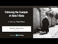 Following the example of abdulbaha  a talk by tom price