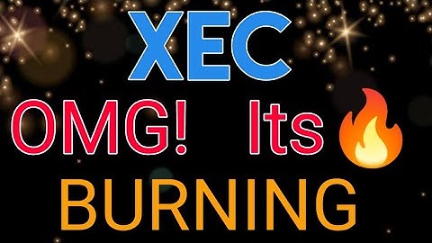 Ecash OMG! Its Burning🔥 || XEC Technical Analysis || XEC Price Prediction