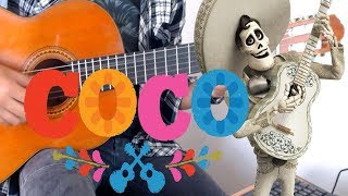 Video thumbnail of "Remember Me - Ernesto de la Cruz Guitar Cover (Benjamin Bratt) COCO #202"