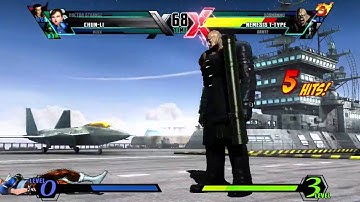 Ultimate Marvel vs Capcom 3 Dr. Strange vs. Nemesis Gameplay 3