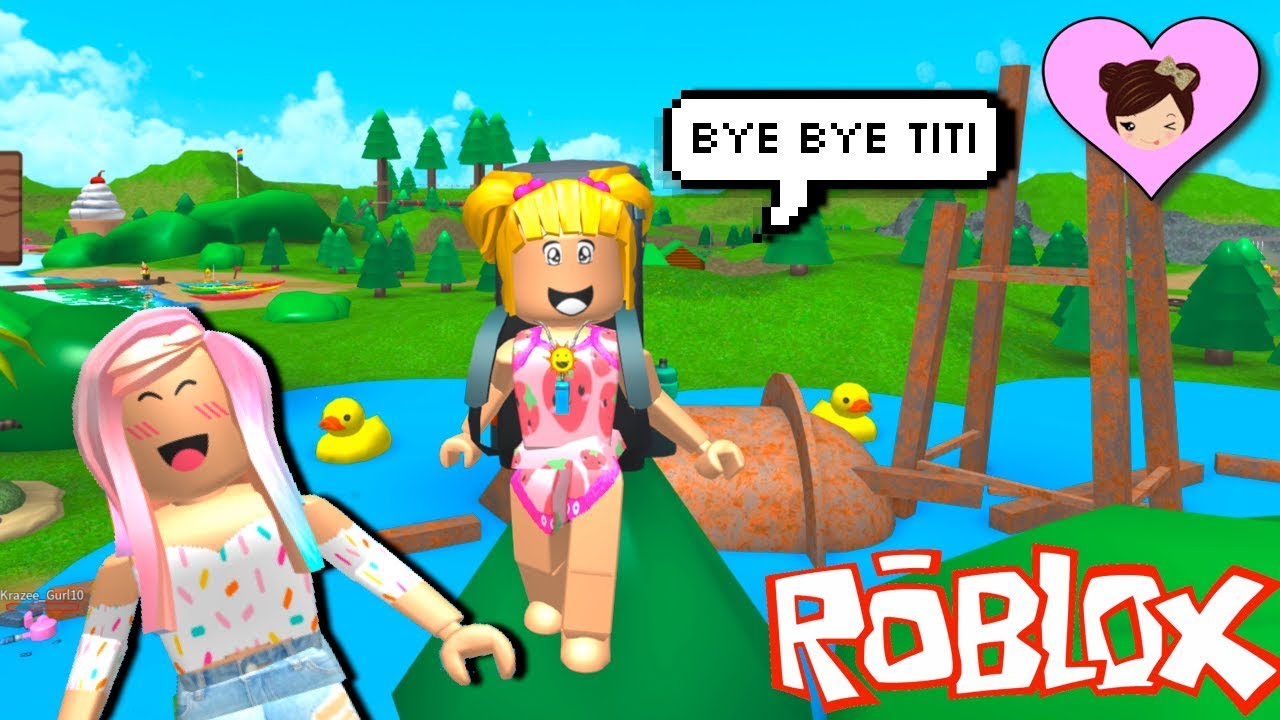 Baby Goldie Camping Fail In Bloxburg Roblox Roleplay Titi New Promo