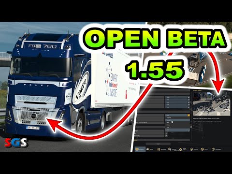 Euro Truck Simulator 2 OPEN BETA 1.55 - What's new?!