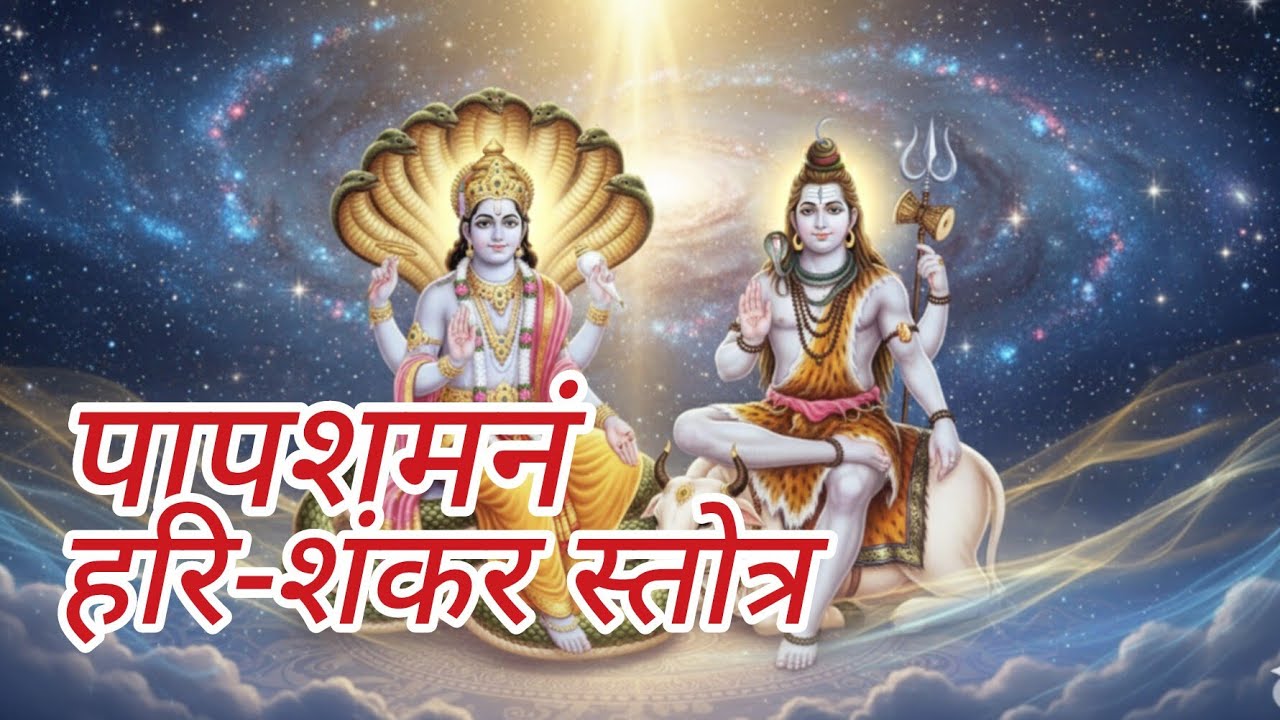 पापशमनं हरिशंकर स्तोत्र | Vaman Puran Stotra | Spiritual Waves Bhakti Dhaara
