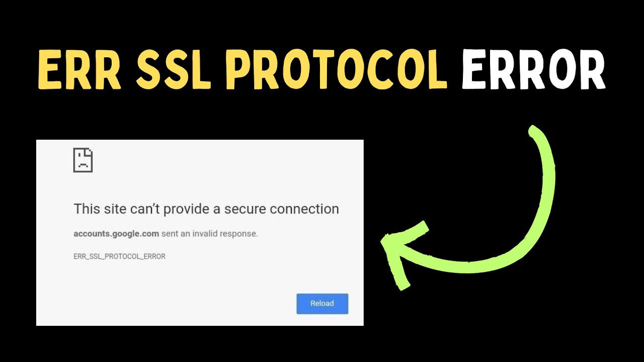 How To Fix The ERR_SSL_PROTOCOL_ERROR in Windows 11 - YouTube