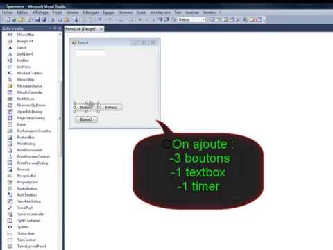 Tutoriel VB 2010 créer un spammeur