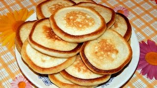 Оладьи на кефире. Рецепт БЕЗ ЯИЦ! Пышные и мягкие! / Magnificent and soft fritters on kefir! Оладьи на кефире. Рецепт БЕЗ ЯИЦ! Пышные и мягкие! / Magnificent and soft fritters on kefir!