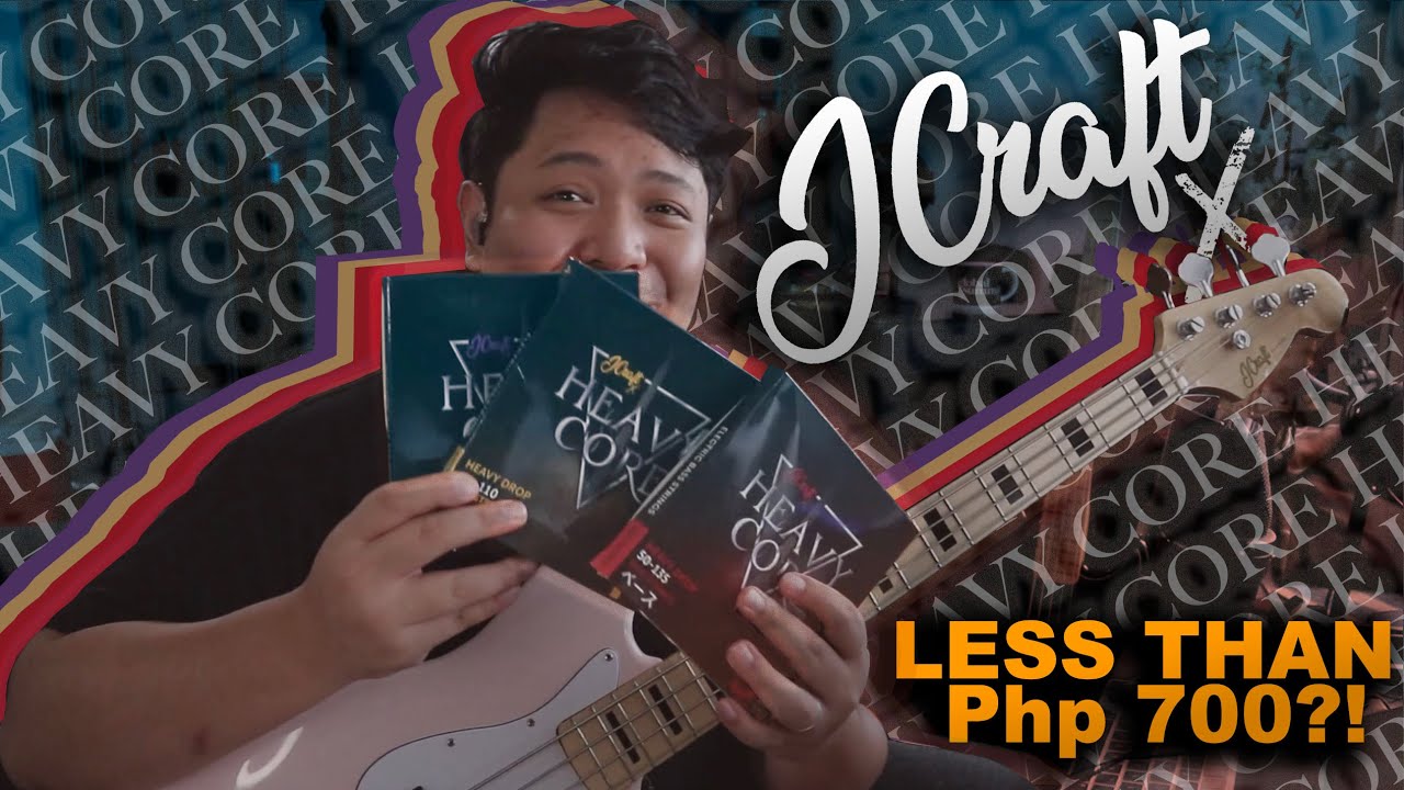 Affordable Heavy Gauge Bass Strings?! JCraft X Heavy Core Bass