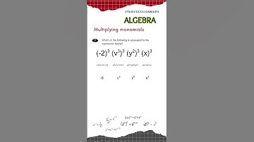 Multiplying Monomials! What to do when the exponents have exponents!