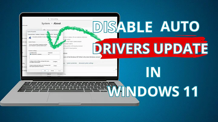 How to Disable Auto Drivers Updates in windows 11