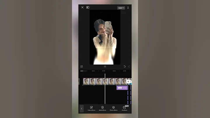 trending split cutout transition reels edit|capcut cutout transition tutorial |#edit #capcut #shorts