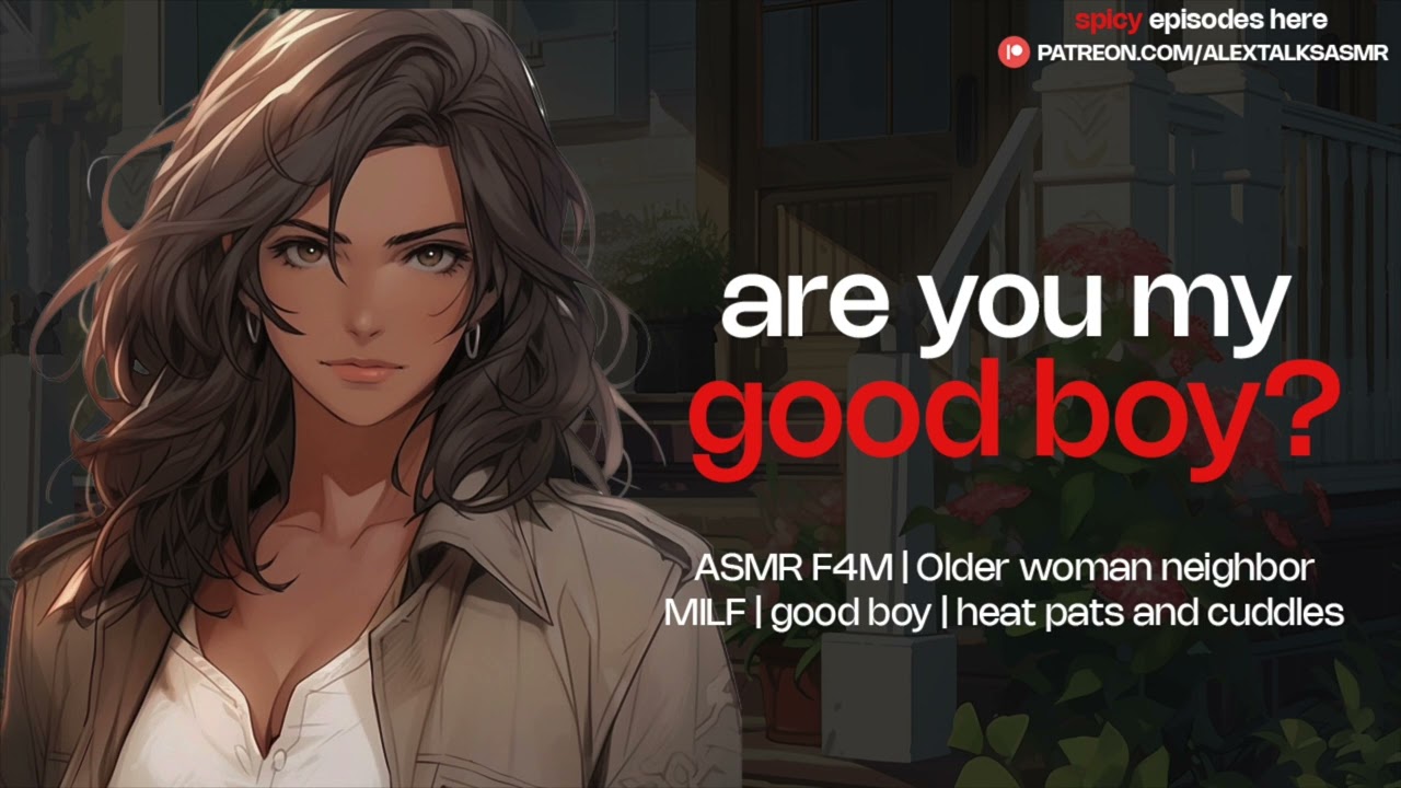 ♡[F4M]♡ Touch-starved older neighbor takes care of you after a long day [good boy] [head pats] ASMR