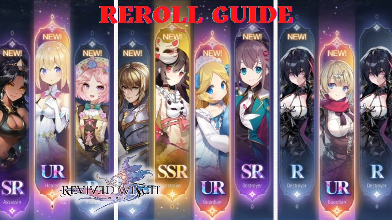 Revived Witch Reroll Guide