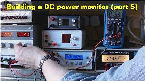 Building a DC power monitor (part 5)