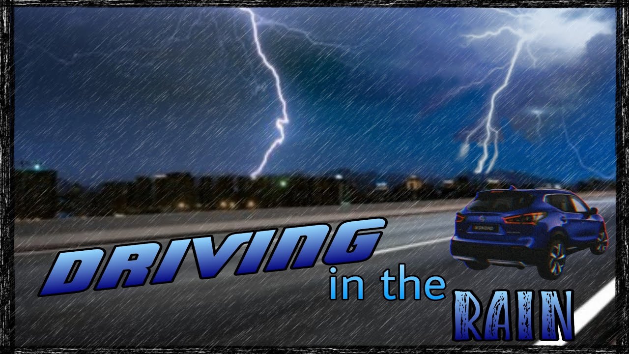 RELAXING Drive in the rain (ASMR) - YouTube