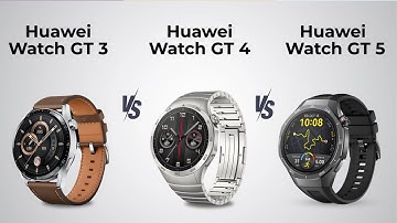 Huawei Watch GT 5 vs GT 4 vs GT 3: Specs review