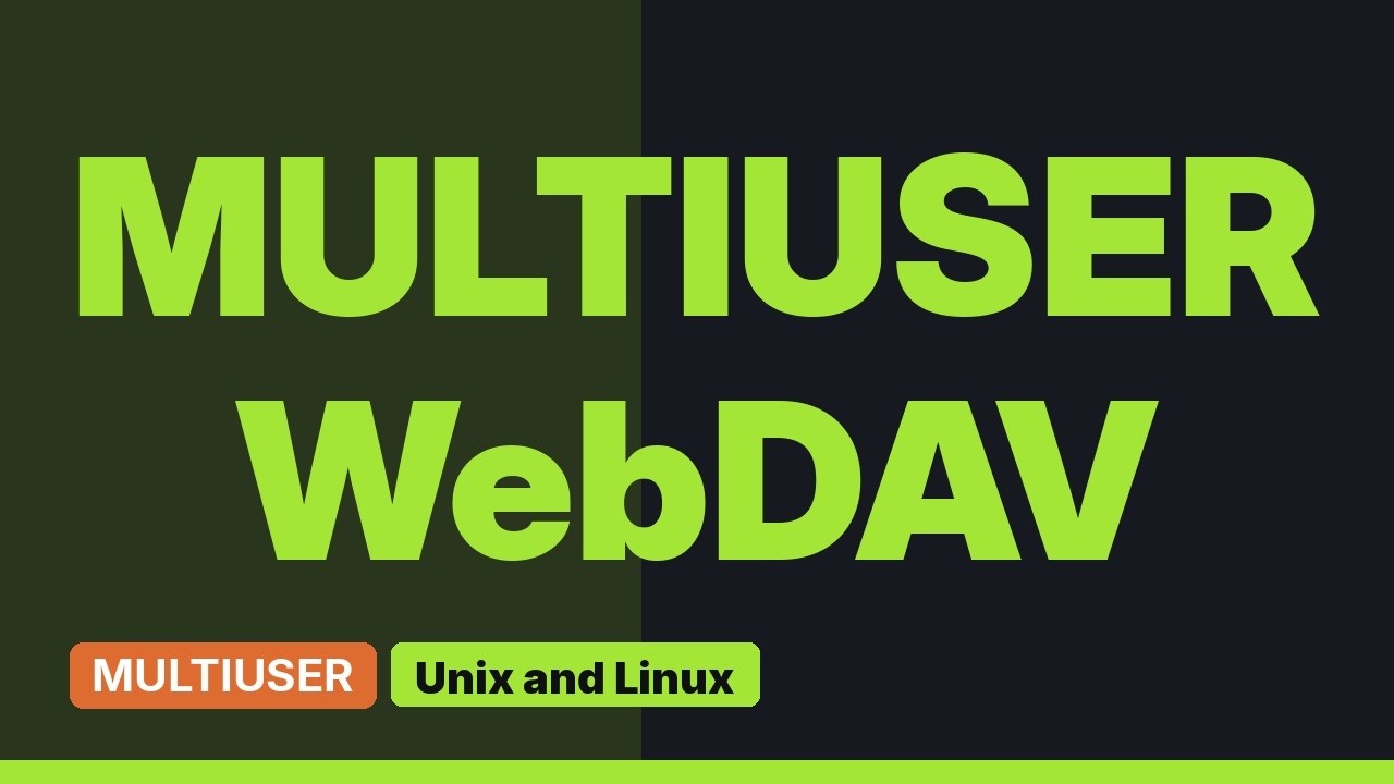 Unix & Linux: Is there a multi-user webdav server available for linux ...