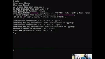 [ASMR Programming] Making a Tiny LISP Interpreter in 150 Lines of C with flex/bison #ASMR_LISPeval