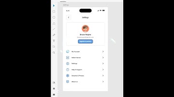 Settings screen design using Adobe XD | PurePixels 👀❤️ #satisfying #adobexd #jisoo #design