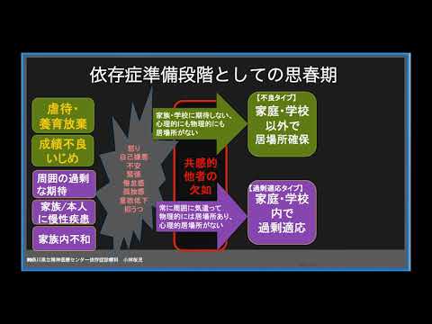 依存症について～診断・病態・回復～