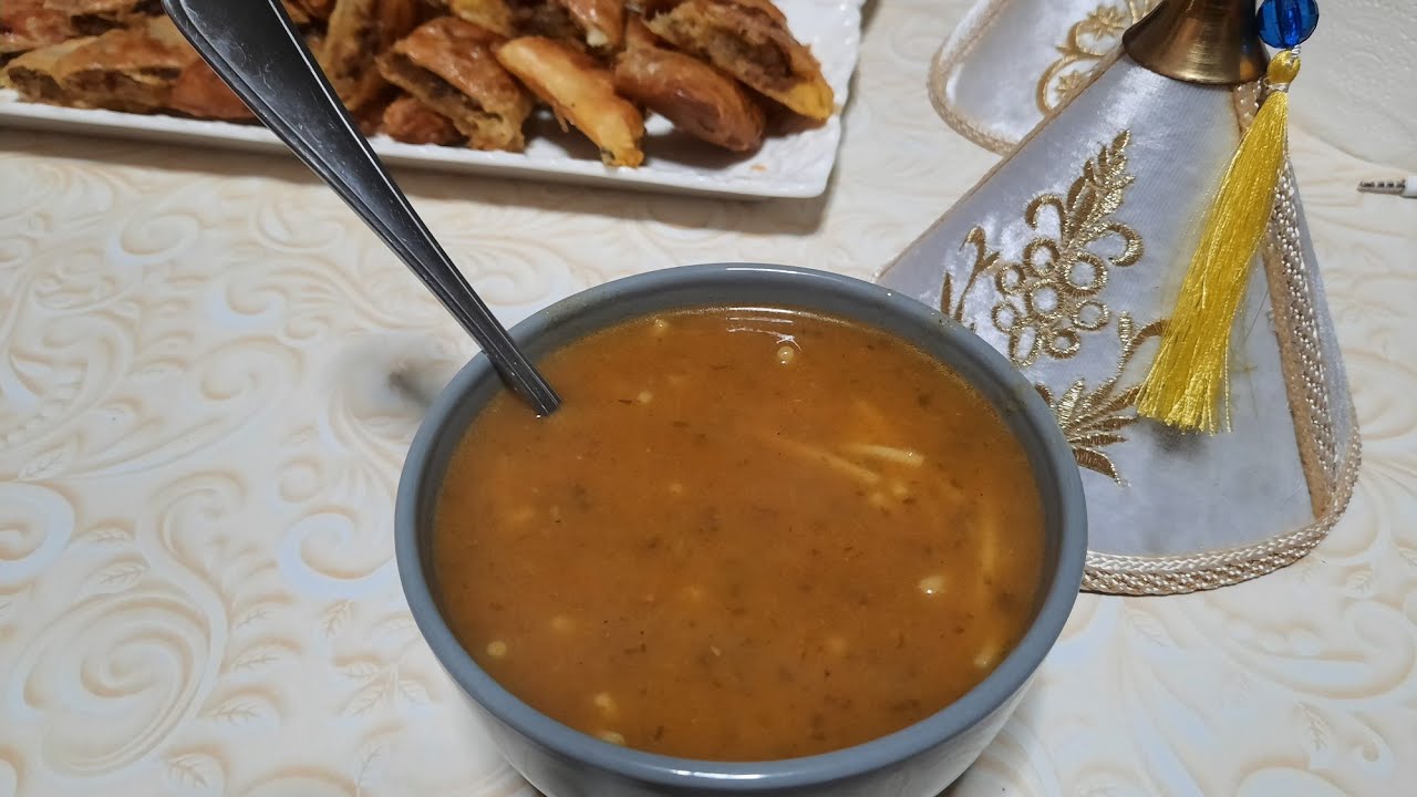 Harira marroquí fácil de preparación y rápida 🌜(cocina artesanal bouchra)