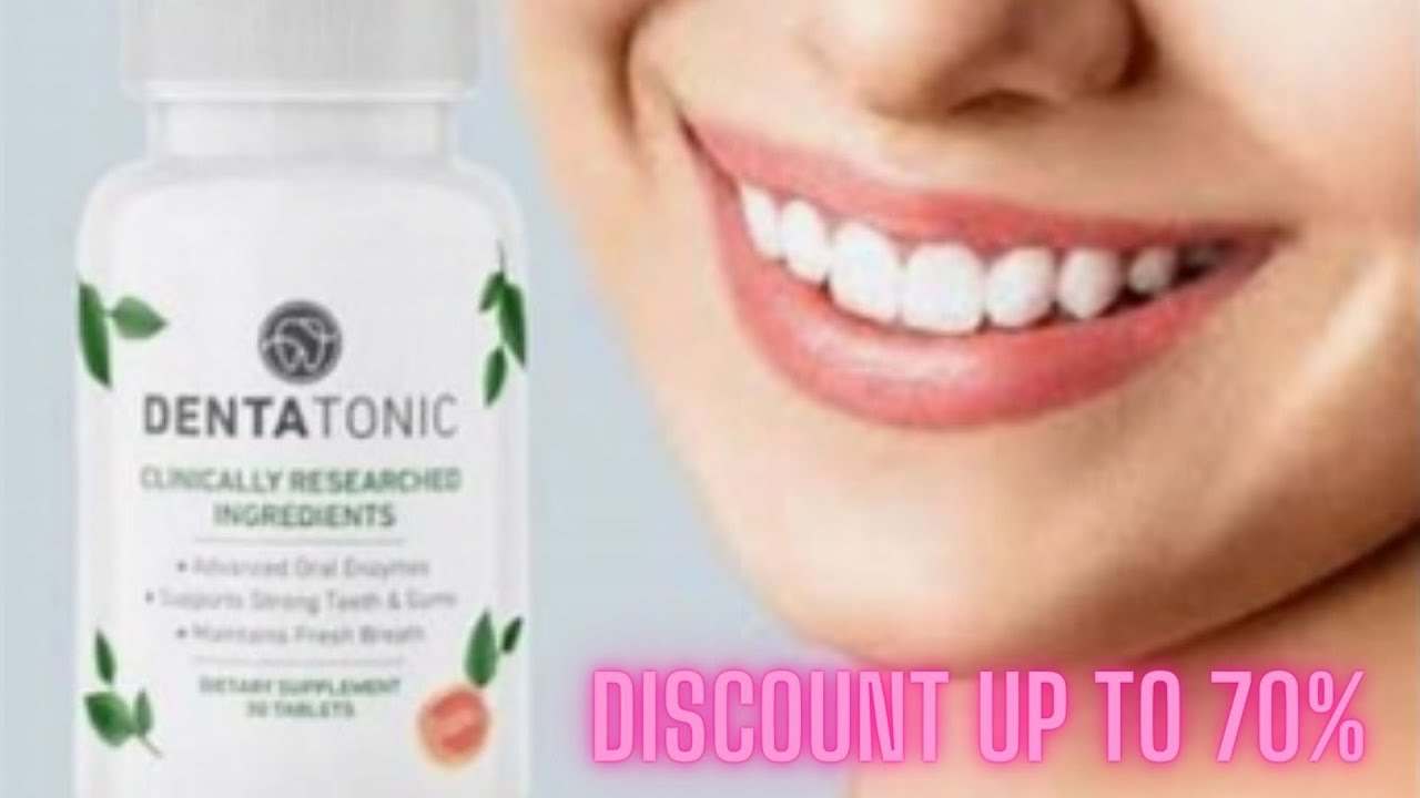 Introducing DentaTonic: a revolutionary game-changing oral hygiene supplement.   shorts