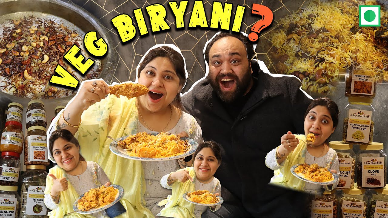 Veg Biryani Recipe   Khari Baoli At Your Door Step