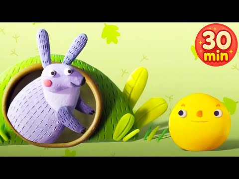 Зверушки и Циферки — Учимся вместе с Пластилинками✨Toons Academy – Развивающие мультики для малышей