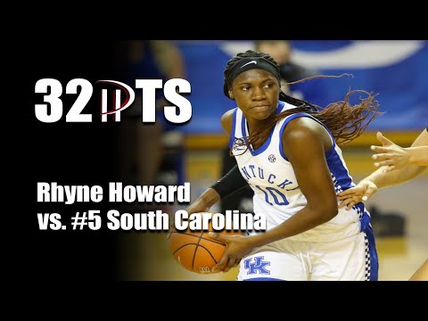 Kentucky's Rhyne Howard Drops 32 Points vs. #5 South Carolina | Full Highlights | 1/10/20