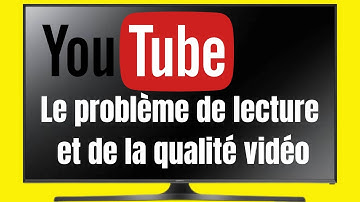 Comment résoudre le problème de lecture et la qualité vidéo sur YouTube: TV Smart, PC, Smartphone
