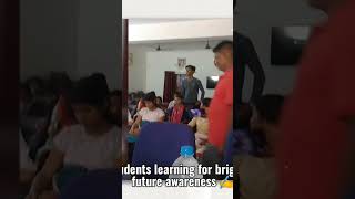 Students learning for bright future awareness ✍️☺️